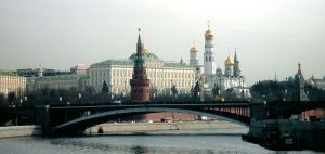 Vista del Kremlin de Moscú. Fuente: wikipedia